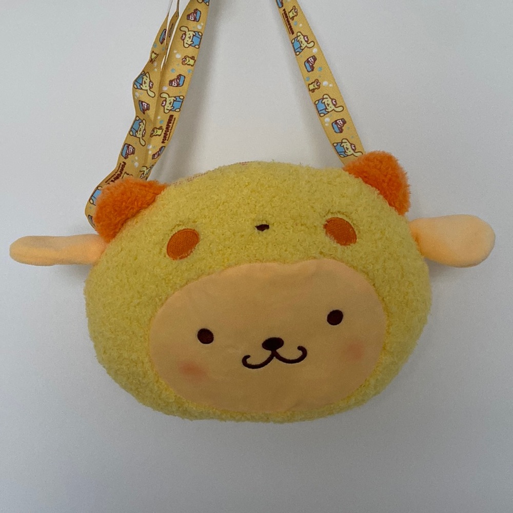 Pompompurin plushie bag NWOT